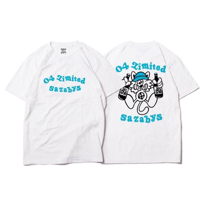 04 Limited Sazabys×VERDY cat T-shirt 04 Limited Sazabys Tシャツ